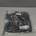 IDEALSANXUN Plaid Skirts for Women Fall Winter Knee Length Pencil Wool Skirt with Slit (Medium, Tweed Black)