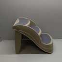 Pet Stairs - Durable Dog Stairs for Small Dogs with 3-Step Design and Safety Locking Pins - Cat or Dog Steps for Home and Vehicle by PETMAKER (Tan)