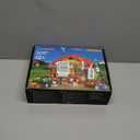 Country General Store Building Set for Adults with Lights, 1709 PCS Vintage Shop House Construction Building Block Kit, Home Decor Cabin Architecture Model for Women Men Teens Boys Girls 12+