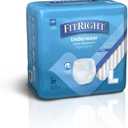 FitRight Ultra Adult Incontinence Underwear, Heavy Absorbency, Large, 40 - 56, 4 Packs of 20 (80 Total)