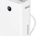 4500 Sq. Ft Dehumidifier for Basement, 50-70 Pints Large Dehumidifiers for Home with drain hose and 5L Water Tank, Moisture Removal for Whole House, Large Room, and Intelligent Humidity Control (White)