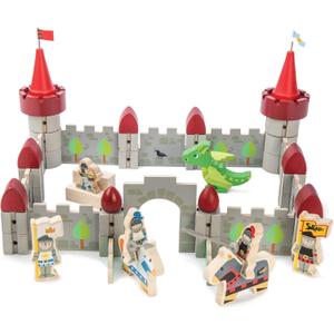 Tender Leaf Toys Dragon Castle Chateau de Dragon Create A New Layout Every Time Multicolored