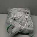 Heated Blanket Electric Throw 50"x60", Faux Rabbit Fur Electric Blanket, Tie Dye Soft Flannel Heating Blanket for Couch, 6 Heat Settings, 1-4H Timer, Machine Washable, Gift, Blue