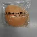 NONIO Adhesive Bra Strapless Sticky Invisible Push up Reusable Silicone The Best Off Backless Viscous for Women (US, Cup Band, A, Nude)