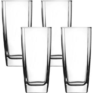 Anchor Hocking Rio Drinking Glasses (4-Pieces, 16-ounce, dishwasher safe)