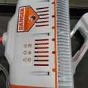 Litheli Electric Snow Shovel Cordless 20V, Lightweight Battery Powered Snow Blower with 4.0Ah Battery, Easy Snow Removal Tool for Driveways, Sidewalks, Patios and Decks