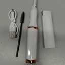 Heated Eyelash Curler, 2-in-1 Clip-Type Design, 3 Temperature Modes, USB Rechargeable Electric Eyelash Curler, 24H Long-Lasting Curl, Gift for Women, White-EA