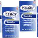 Super Poligrip Denture Adhesive Powder-1.6 oz (Pack of 2) by Super Poli-Grip