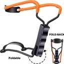 Professional Slingshot Set-A Classic Construction Shooting and Hunting Slingshot with a Sturdy Sling Shot Bow, 2 Packs of Slingshot Ammo,and a Slingshot Band for Adults