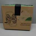 Water Hose Reel Cart, Holds 60-80 Ft of 5/8 Inch Hose, Black Wall Mounted Garden Hose Cart, Portable Hose Reel for Convenient Storage and Watering