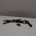 Covacure Hiking Poles Collapsible Trekking Poles - Aluminum Alloy 7075 Walking Sticks for Hiking with Telescopic & Foldable Tri-fold Design Hiking Gear for Women Men, Hiking, Camping, Climbing (Black Short(100-120cm))