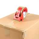 Anyknow Brown Packing Tape 6 Rolls Heavy Duty Packing Tape with 1 Dispenser - 2.5mil x 1.88" x 60Y Strong Adhesive Packaging Tape for Carton Sealing, Shipping, Mailing & Storage