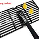 DC150 18 Inch Cast Iron Cooking Grates for Charbroil Performance 4 Burner 463376519, Replacment for Char-Broil Grill 463376319, 463375619, G470-0003-W1, G470-0002-W1,G321-0005-W1