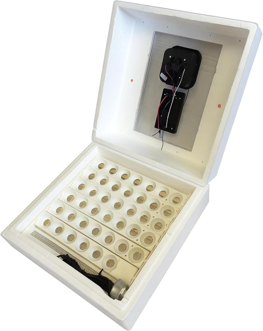 Farm Innovators Model 2450 Pro Series Digital Circulated Air Egg Incubator with Automatic Egg Turning and Humidity Control, 41 Egg Capacity