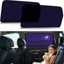 ZATOOTO Honda CRV Sun Shade 2017-2022, UV Protection & Anti-Glare | Semi-permeable Static Cling, Bluish-Purple Film | Block Harsh Sunlight | For Baby | Rear Window Sun Shade with Storage Bag