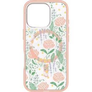 OtterBox iPhone 16 Pro Symmetry Series Case with MagSafe - Peachy Bloom