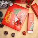 Christmas Lollipops Candy, 4 Pack Christmas Candy Individually Wrapped, Fruit Flavored Light-Up Suckers Bulk For Festive Treats (EXP 07/15/25)