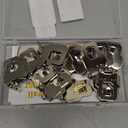 LZC 20Pcs Claw Drywall Picture Hanger: Wall Hooks for Hanging Picture Mirror Photo Poster Kit - No Damage Heavy Duty Wall Hanger for Room Office Decor Easy Tool-Free Nail-Free Holds Up to 40Lbs