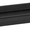 Floating Shelf with Black Metal guardrail, wall Decoration Shelf, wall Mounted Storage Rack 3-piece Set Suitable for bedrooms Catholic(Black)