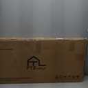 FTZxHKLX Shoe Cabinet with 2 Flip Drawers, Slim Freestanding Hidden Shoe Organizer with Drawer, Pet-Proof Shoe Storage Cabinet for Entryway Living Room Behind The Door, Black (1pcs)