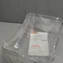 Tiawudi 2 Pack Plastic Storage Bins, Extra Large Pantry Organizer, 13.5" x 10" Clear Storage Containers and Organizer Bins, Multi-Use Bins for Home, Kitchen, Closet and Cabinet