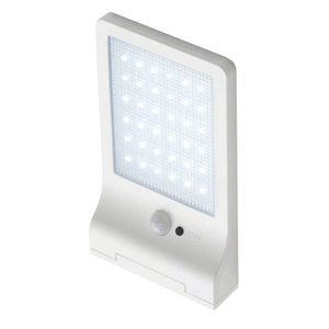 Outdoor Wall Lamp Solar Outdoor Wall Light 36LED Home Courtyard Street Sensor Lamp Waterproof Daylight PIR Motion Detection White