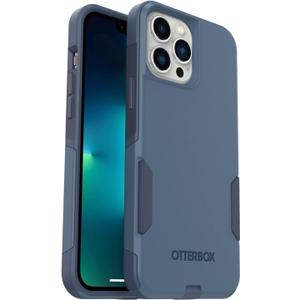 OtterBox iPhone 13 Pro Max & iPhone 12 Pro Max Commuter Series Case - ROCK SKIP WAY, slim & tough, pocket-friendly, with port protection