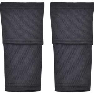 Northdeer Soccer Shin Guards Sleeves with Optimized Insert Pocket(1Pair) (M (4'7"-5'3"), black)