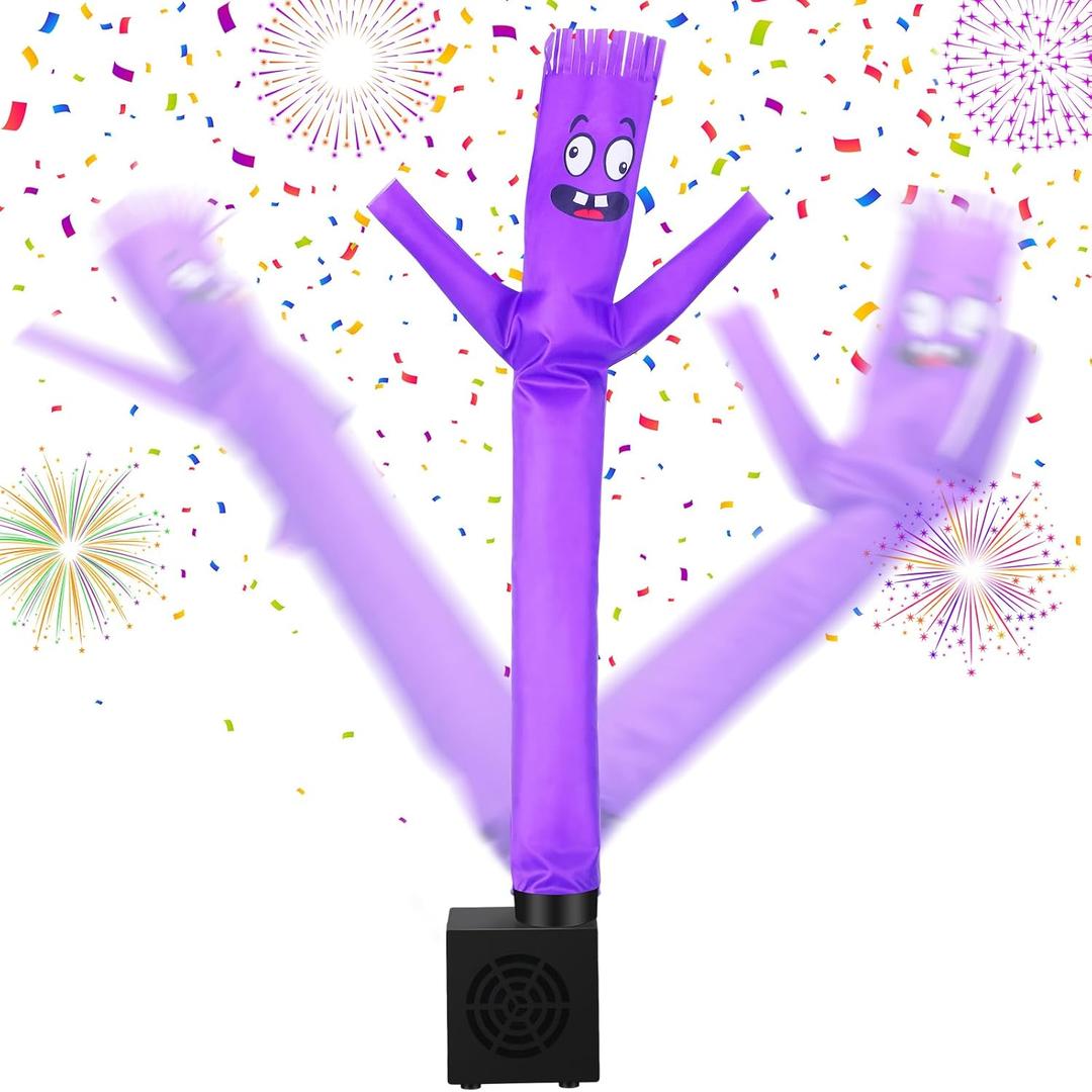 Poen Mini Wacky Waving Inflatable Tube Guy for Kids Gift with Blower Gag Inflatable Tube Man Birthday Desktop Decor Dancing Blow up Man for Office Party Decor