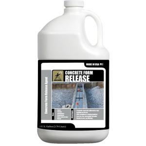 Akona Concrete Form Release - Agent for Forms, Tubes, Stamps, Sculpture Molds, Casting, and More, Liquid, Non-Stick, Non-Staining (1 Gallon)