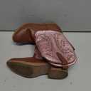 DREAM PAIRS Cowgirl Cowboy Western Boots Girls Mid Calf Riding Shoes, Size 12