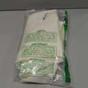 Short Curtains 36 Inch Length, Faux Linen Textured Small Kitchen Curtain, Light Filtering Yellowish Half Window Curtains for Basement Cabinet, Each 30x36 Inch