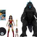 McFarlane Toys- DC Multiverse Wonder Woman vs. Godzilla (Justice League vs. Godzilla) 2pk, One Size