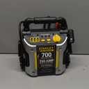 Stanley J7CS 700 Peak Amp Automotive Jump Starter, Portable Power  Triple 15W USB Ports, 120 PSI Air Compressor