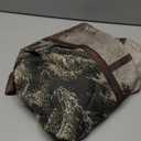 Bonhause Rustic Cabin Shower Curtain, Farmhouse Woodland Bear Deer Country Bathroom Decor 72x84 Inch Polyester Fabric Waterproof Bath Curtain with 12 Hooks