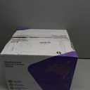 Powerful Mattress Vacuum Cleaner,Handheld Bed Vacuum with UV-C Light, 16Kpa Strong Suction, 30000 RPM Dual Drum Brushes, 140F Hot Air & Ultrasonic Tech, 500W Corded for Quick Dust Removal (Silver)