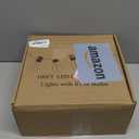 Brightever LED Outdoor String Lights 100FT Patio Lights with 52 Shatterproof ST38 Vintage Edison Bulbs, Outside Hanging Light Waterproof for Porch, Deck, Garden, Backyard, Balcony, 2700K Dimmable