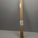 Pushglossy 2 Pcs 36" Double Bubble Kerf Door Sweep 1-3/4" Wide Vinyl Weatherstrip Seal for Exterior Doors, Energy Efficient Draft Stopper, Easy Slide in Installation, Blocks Dust/insects/noise (White)