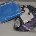 Lightweight Hydration Backpack, Running Backpack with 2L Water Bladder, Hydro Water Daypack for Cycling Hiking Rave for Men Women (Purple)