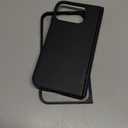 for Google Pixel 9 Pro Fold Case with Screen Protector & Hinge Protection, Slim Fit Shockproof Lightweight Durable Hard PC Cover Protective Phone Cover Case for Pixel 9 Pro Fold 2024, Black