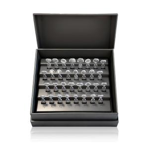 Wokyo Teeth Dental Veneers Mould Kit Light Dental Composite Resin Teeth, 32 Pcs, Heat Resistant