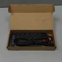 Surge Protector Power Strip - Nuetsa Flat Plug Extension Cord with 8 Outlets and 4 USB Ports, 6 Feet Power Cord (1625W/13A), 2700 Joules, ETL Listed, Black