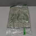 Leetaltree Green Placemats Set of 8 - Heat Resistant Non-Slip Place mats for Dining Table, Washable Durable PVC Vinyl Woven Table MatsGreen Zigzag, 8