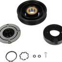 ECCPP A/C Compressor Clutch 1999-2003 Fit for Lexus ES300 RX300 3.0L 2004-2006 Fit for Toyota Camry Highlander 3.3L AC Compressor Clutch Assembly Kit Pulley Coil Set