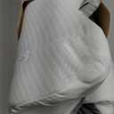 Sleep Apnea Pillow with Neck Pain & Snoring Relief -Orthopedic Cervical Pillow, Ergonomic Contour Memory Foam for Side, Back,Stomach Sleepers, Medium Firm Support(Grey, Queen Size) (Queen Size 25"Lx15"Wx5.8"H)