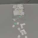 80 PCS Light Strip Mounting Clips White Self Adhesive Led Light Fasteners Mounting Holder Cable Clamp Organizer for 10mm Light Strip (10 mm) (10 mm, White)