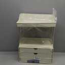 3 Drawers Bathroom Counter Organizer - 5 Tier Makeup Organizer, Versatile Perfume Organizer, Ideal for Bathroom Storage, Vanity, Large Skincare, Perfume, Present, Cream White