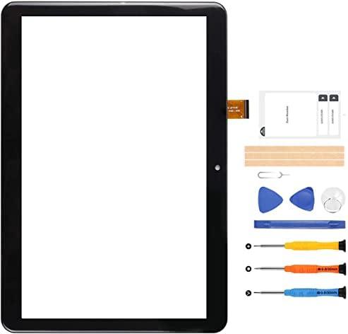 for Onn ONA19TB007/100005209 10.1" Screen Replacement DP101740-F2-A Touch Screen Digitizer Glass Panel Lens Kits with Free Repair Tools