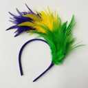 2 x SHANPIN Feather Boa Fascinator Headband Party Wedding Sallon Headwear Flapper Headpiece Feathers Fascinator Headband Fascinators Hats for Women Tea Party Headpiece