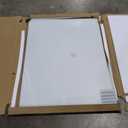 Natsukage Glass Chair Mat, 36" x 48" x 1/4" Thick Tempered Glass Office Chair Mat for Carpet or Hardwood Floor - Effortless Rolling, Best for Your Home, Transparent (A-GE10007_NAT_AM002)